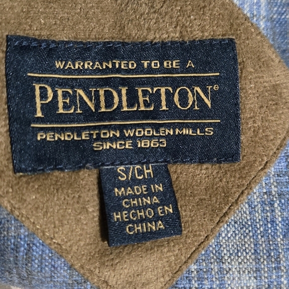 Pendelton Fuzzy Full Zip Jacket Size S - Picture 6 of 8